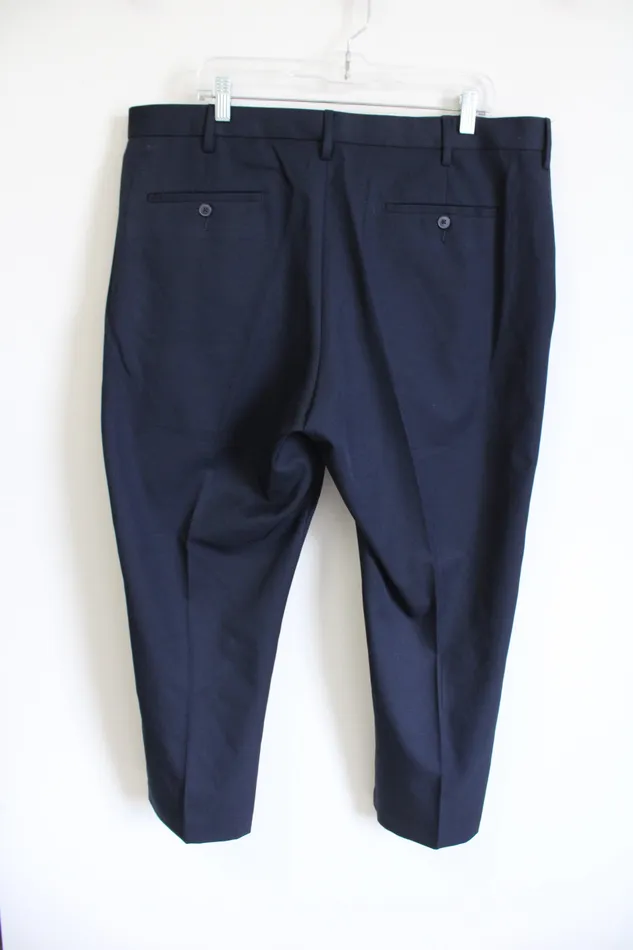 Rings Basic Editions Basic Editions Navy Blue Dress Pants 38X30