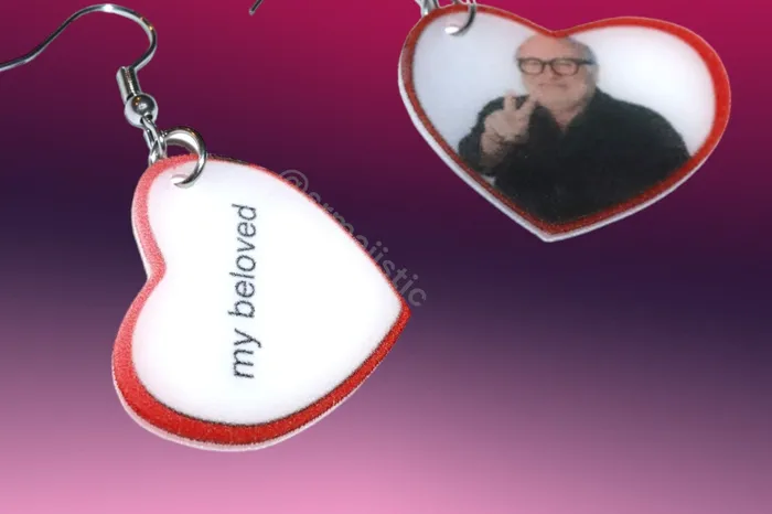 Earrings Sam Makes Things READY TO SHIP My Beloved Character Locket Hearts 2D detailed Handmade Earrings Earrings Sam Makes Things READY TO SHIP My Beloved Character Locket Hearts 2D detailed Handmade Earrings