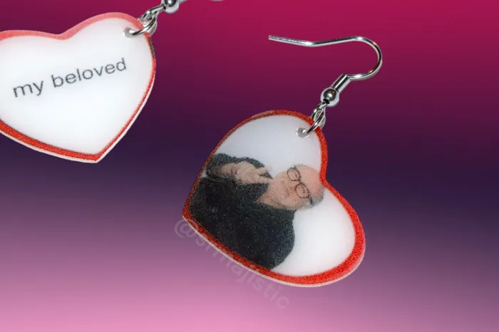 Earrings Sam Makes Things READY TO SHIP My Beloved Character Locket Hearts 2D detailed Handmade Earrings Earrings Sam Makes Things READY TO SHIP My Beloved Character Locket Hearts 2D detailed Handmade Earrings