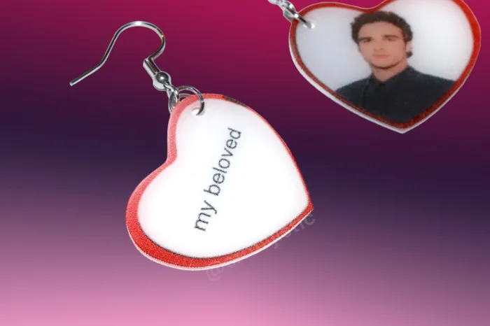 Earrings Sam Makes Things READY TO SHIP My Beloved Character Locket Hearts 2D detailed Handmade Earrings Earrings Sam Makes Things READY TO SHIP My Beloved Character Locket Hearts 2D detailed Handmade Earrings