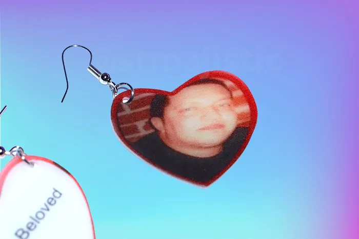 Earrings Sam Makes Things READY TO SHIP My Beloved Character Locket Hearts 2D detailed Handmade Earrings Earrings Sam Makes Things READY TO SHIP My Beloved Character Locket Hearts 2D detailed Handmade Earrings