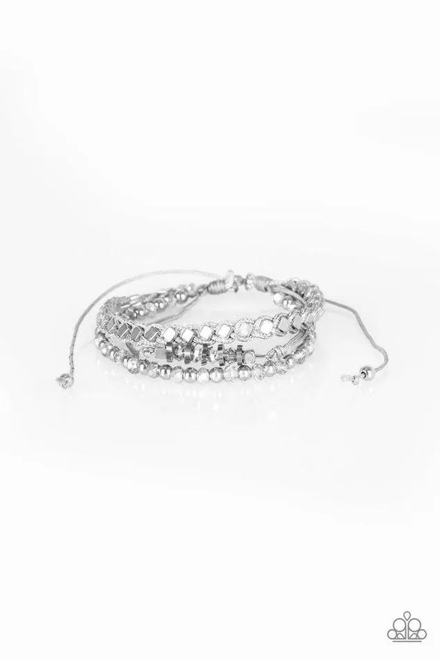 Paparazzi Bracelet Ultra Modern Silver Paparazzi Jewelry Bracelets