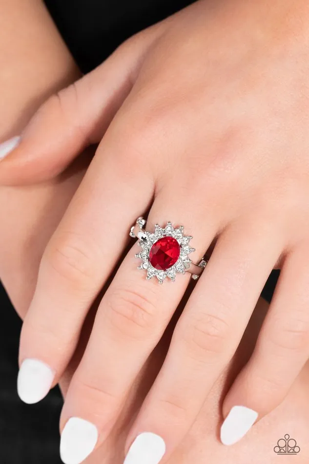 Paparazzi Jewelry Rings Paparazzi Ring Red Carpet Reveal Red