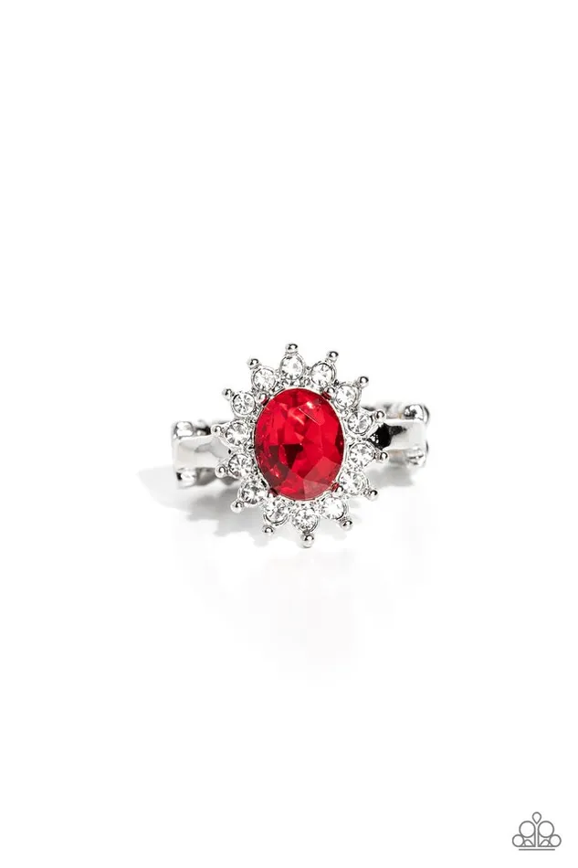 Paparazzi Jewelry Rings Paparazzi Ring Red Carpet Reveal Red Paparazzi Jewelry Rings Paparazzi Ring Red Carpet Reveal Red