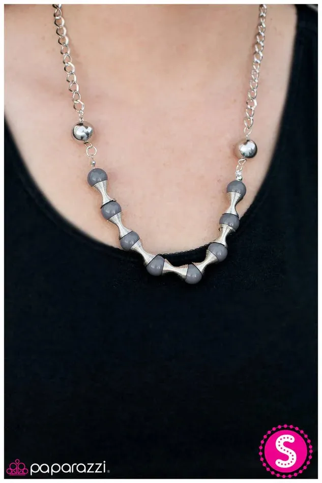 Paparazzi Necklace Spring To Mind Silver Paparazzi Jewelry Necklaces