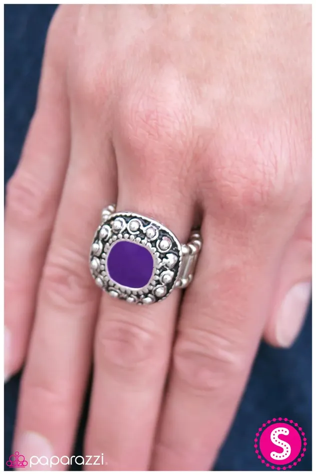 Paparazzi Ring Hold Your Horses Purple Paparazzi Jewelry Rings