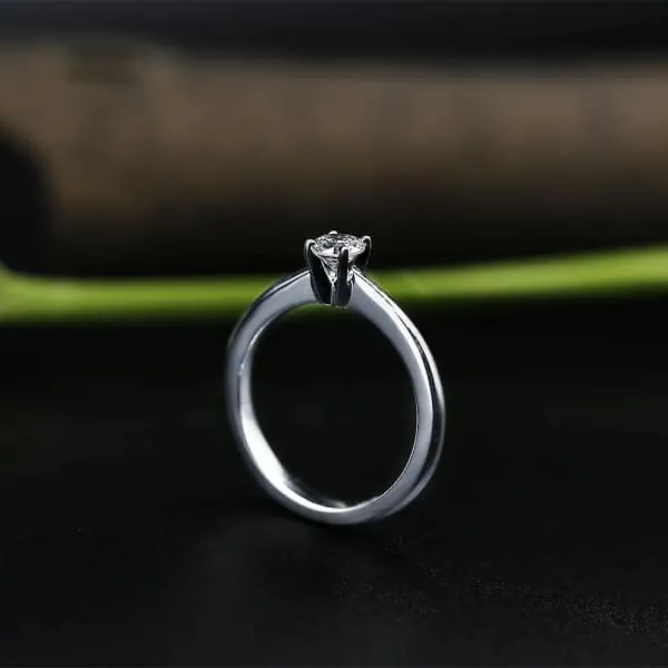 Rings Diamond Source NYC White Gold Engagement Ring with Solitaire 025ct Round Diamond ENG2500 Rings Diamond Source NYC White Gold Engagement Ring with Solitaire 025ct Round Diamond ENG2500