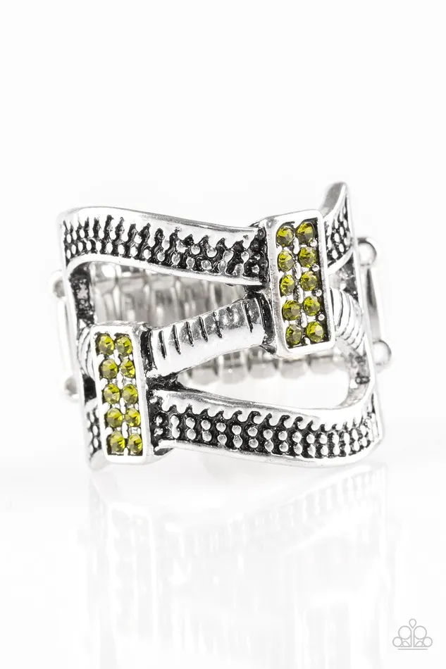 Rings Paparazzi Jewelry Paparazzi Ring Urban Upscale Green