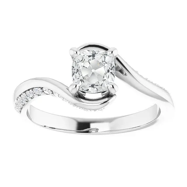 HarryChadEntcom Cushion Old Miner Natural Earth Mined Diamond Ring With Accents Tension Style 550 Carats Rings HarryChadEntcom Cushion Old Miner Natural Earth Mined Diamond Ring With Accents Tension Style 550 Carats Rings