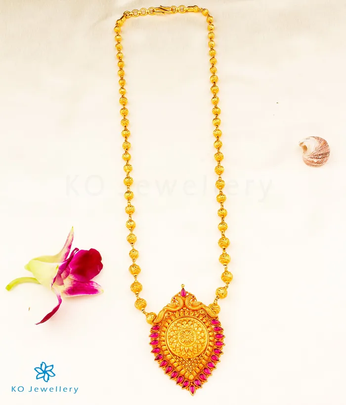 The Vyoma Silver Mohanmala Kemp Necklace Silversmith Necklaces