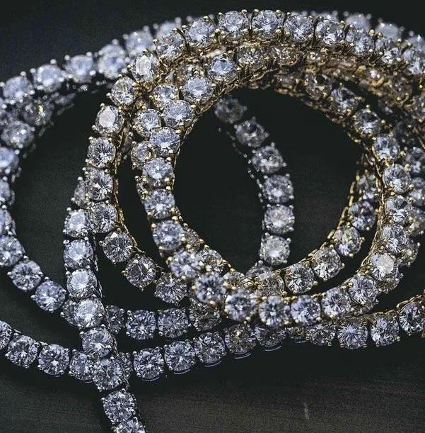 apollo31gold Bracelets 4MM DIAMOND 4PRONGED TENNIS BRACELET IN GOLD