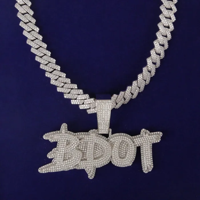 EMPIRE Necklaces CUSTOM PAVED NAME NECKLACE