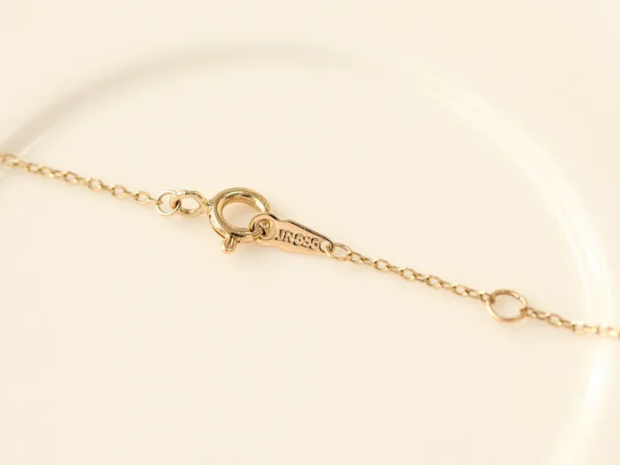 Necklaces MinimalBijoux 14K 18K Gold Delicate CZ Necklace