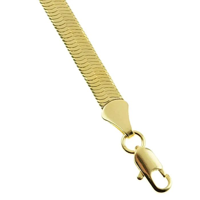14K Gold Plated Herringbone Chain Necklace 20 x 5mm Bling Cartel Admin Necklaces 14K Gold Plated Herringbone Chain Necklace 20 x 5mm Bling Cartel Admin Necklaces