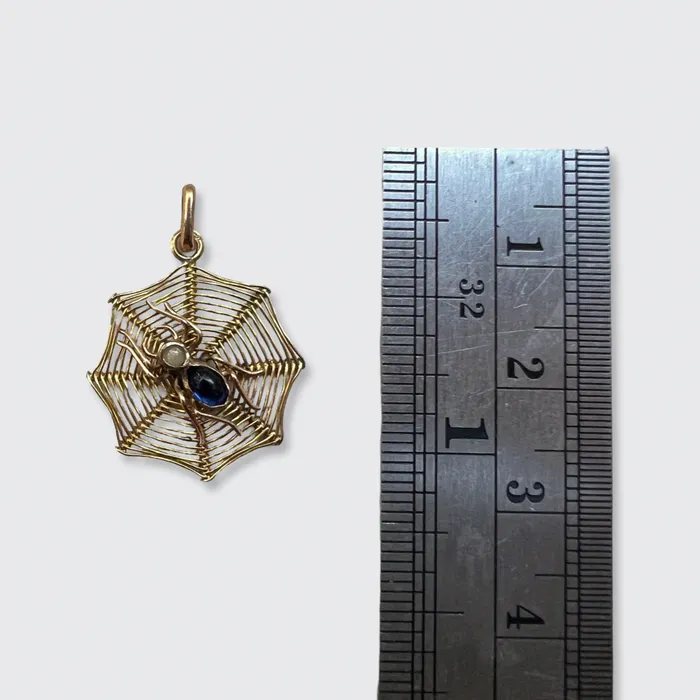 21stfinds Art Deco Lucky Spider Web Pendant Necklaces 21stfinds Art Deco Lucky Spider Web Pendant Necklaces