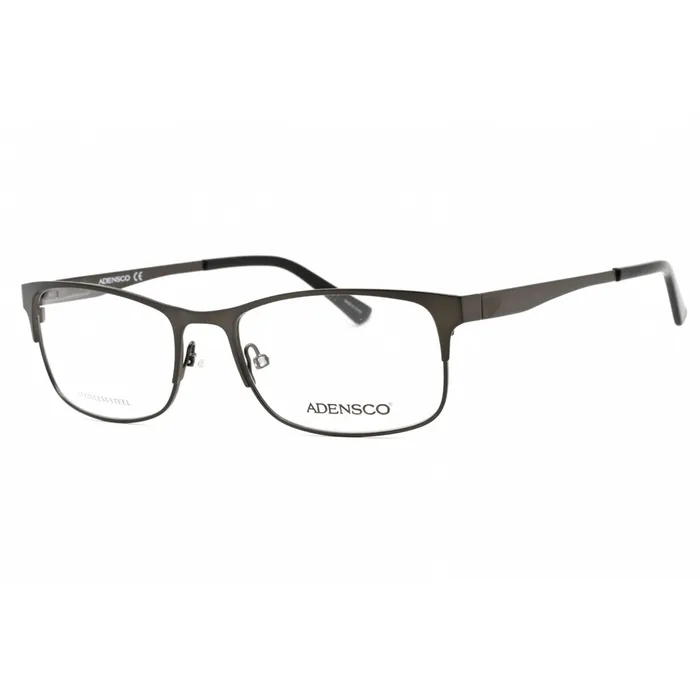 Adensco Rings Adensco Mens Eyeglasses Matte Dark Ruthenium Plastic Rectangular AD 125 0R80 00 Adensco Rings Adensco Mens Eyeglasses Matte Dark Ruthenium Plastic Rectangular AD 125 0R80 00