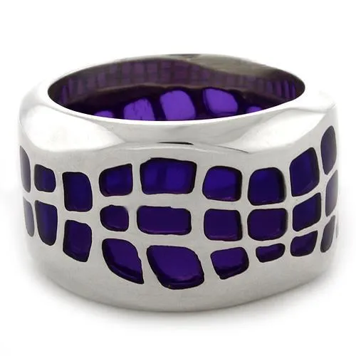 Alamode Rings LOAS1166 925 Sterling Silver Ring with No Stone