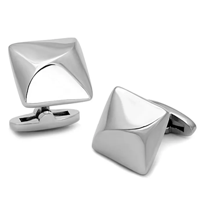 Alamode TK1247 High polished no plating Stainless Steel Cufflink with No Stone Bracelets Alamode TK1247 High polished no plating Stainless Steel Cufflink with No Stone Bracelets