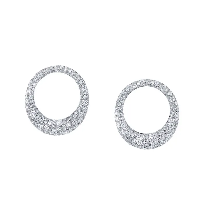 anitako Earrings SMALL PAVE DIAMOND GALAXY EARRINGS