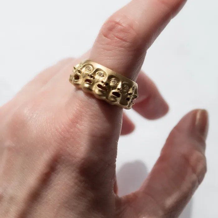 Anthony Lent Rings Emotions Ring
