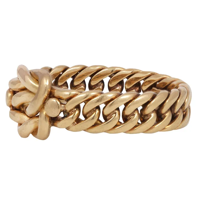 Antique Vintage Jewelry Rings Serpentine Knot Ring