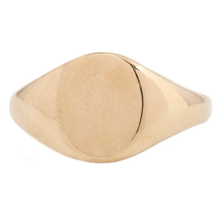 Birmingham Blank Signet Ring Antique Vintage Jewelry Rings