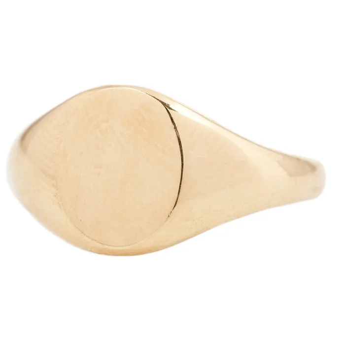 Birmingham Blank Signet Ring Antique Vintage Jewelry Rings