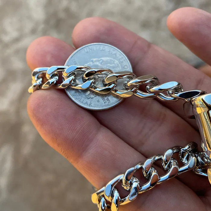 Bling Cartel Admin Necklaces Huge Double Cross Iced Silver Tone Cuban Chain Necklace 30 Bling Cartel Admin Necklaces Huge Double Cross Iced Silver Tone Cuban Chain Necklace 30
