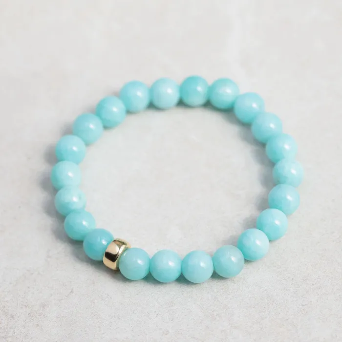 Bracelets Earthly Abundance Peruvian Amazonite Bracelet
