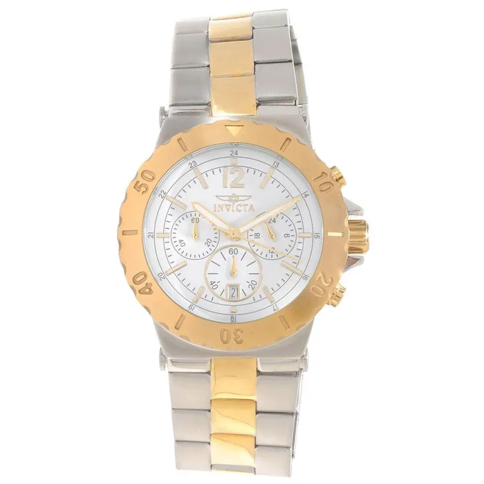 Bracelets Invicta 14855 Womens Specialty Chrono White Dial Two Tone Steel Bracelet Watch Invicta Bracelets Invicta 14855 Womens Specialty Chrono White Dial Two Tone Steel Bracelet Watch Invicta