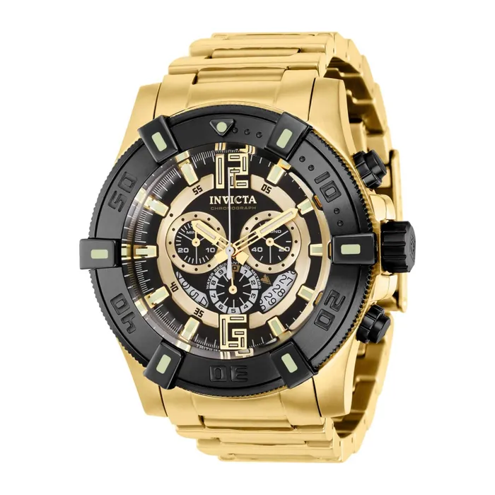 Bracelets Invicta Invicta Mens Quartz Watch Luminary Black Dial Yellow Gold Bracelet 38195 Bracelets Invicta Invicta Mens Quartz Watch Luminary Black Dial Yellow Gold Bracelet 38195