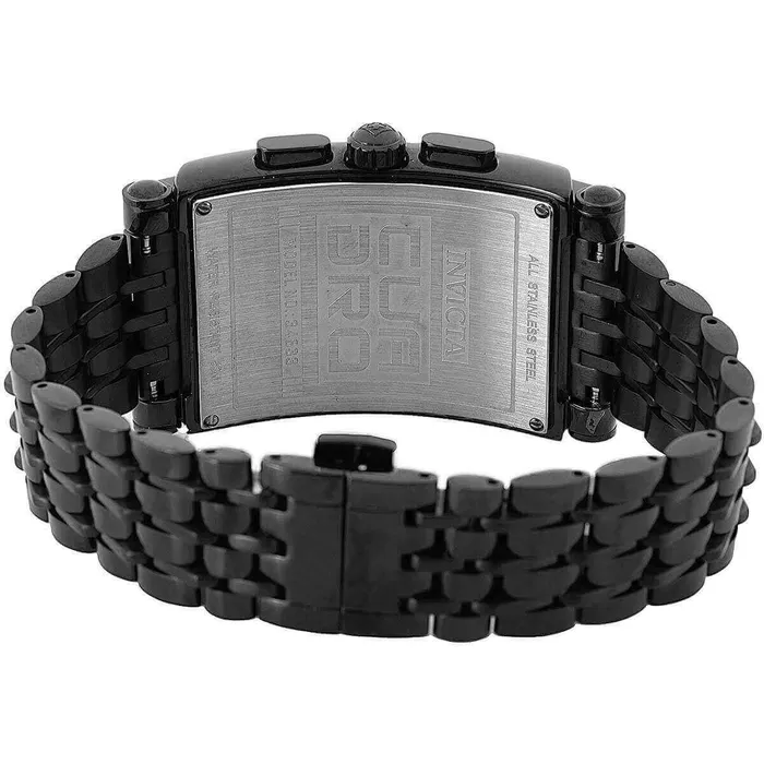 Bracelets Invicta Invicta Mens Watch Cuadro Quartz Chronograph Black Dial Steel Bracelet 34833 Bracelets Invicta Invicta Mens Watch Cuadro Quartz Chronograph Black Dial Steel Bracelet 34833