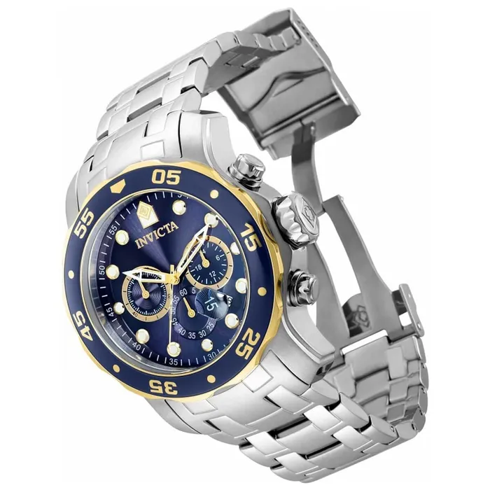 Bracelets Invicta Invicta Mens Watch Pro Diver Quartz Chronograph Navy Blue Dial Bracelet 33996 Bracelets Invicta Invicta Mens Watch Pro Diver Quartz Chronograph Navy Blue Dial Bracelet 33996