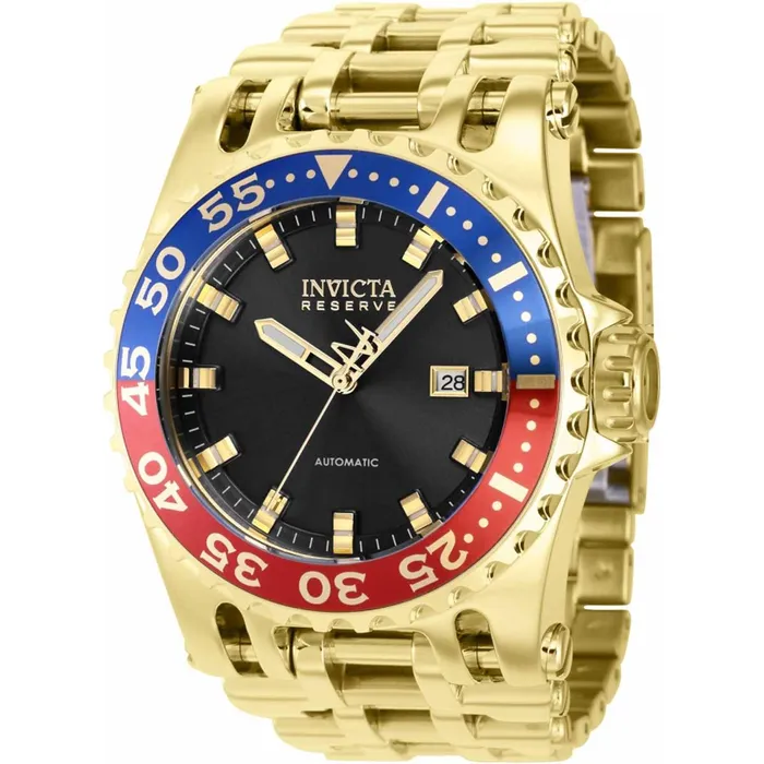 Bracelets Invicta Invicta Mens Watch Reserve Chaos Yellow Gold Stainless Steel Bracelet 38706 Bracelets Invicta Invicta Mens Watch Reserve Chaos Yellow Gold Stainless Steel Bracelet 38706