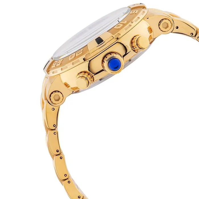 Bracelets Invicta Invicta Mens Watch Shaq Gold Tone and Blue Dial Yellow Gold Bracelet 33783 Bracelets Invicta Invicta Mens Watch Shaq Gold Tone and Blue Dial Yellow Gold Bracelet 33783