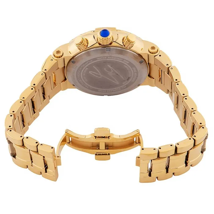 Bracelets Invicta Invicta Mens Watch Shaq Gold Tone and Blue Dial Yellow Gold Bracelet 33783 Bracelets Invicta Invicta Mens Watch Shaq Gold Tone and Blue Dial Yellow Gold Bracelet 33783