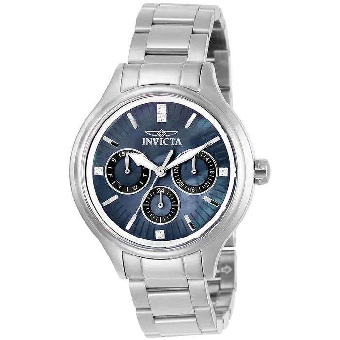 Bracelets Invicta Invicta Womens Quartz Watch Angel Black MOP Dial Silver Tone Bracelet 28739 Bracelets Invicta Invicta Womens Quartz Watch Angel Black MOP Dial Silver Tone Bracelet 28739