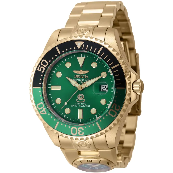 Bracelets Invicta Mens Watch Pro Diver Dual Time Automatic Green Dial Bracelet 45818 Invicta Bracelets Invicta Mens Watch Pro Diver Dual Time Automatic Green Dial Bracelet 45818 Invicta