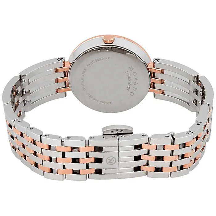 Bracelets Movado Movado Womens Quartz Watch Esperanza White MOP Dial Two Tone Bracelet 0607114 Bracelets Movado Movado Womens Quartz Watch Esperanza White MOP Dial Two Tone Bracelet 0607114