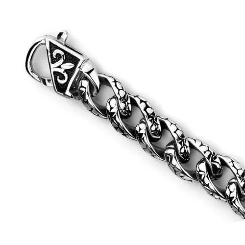 Bracelets TK1977 High polished no plating Stainless Steel Bracelet with No Stone Alamode