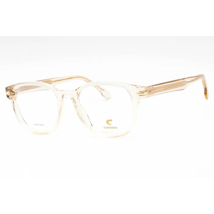 Carrera Rings Carrera Mens Eyeglasses Beige Plastic Full Rim Round Frame CARRERA 331 010A 00 Carrera Rings Carrera Mens Eyeglasses Beige Plastic Full Rim Round Frame CARRERA 331 010A 00