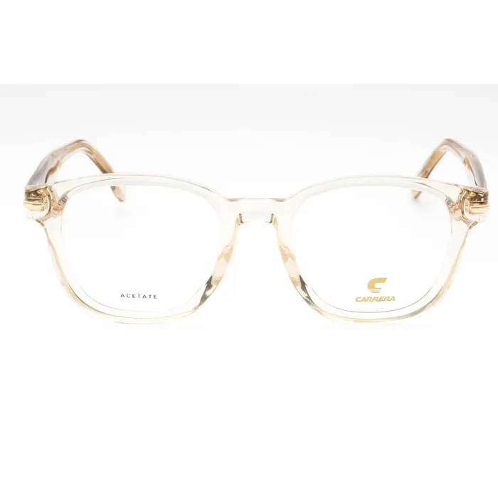 Carrera Rings Carrera Mens Eyeglasses Beige Plastic Full Rim Round Frame CARRERA 331 010A 00