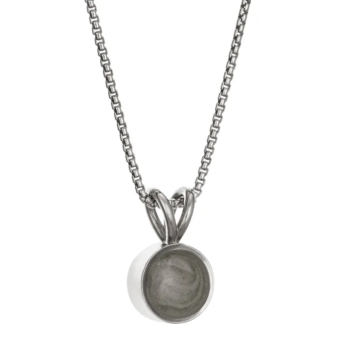 closebymejewelry Necklaces RabbitEar Cremation Necklace in Sterling Silver