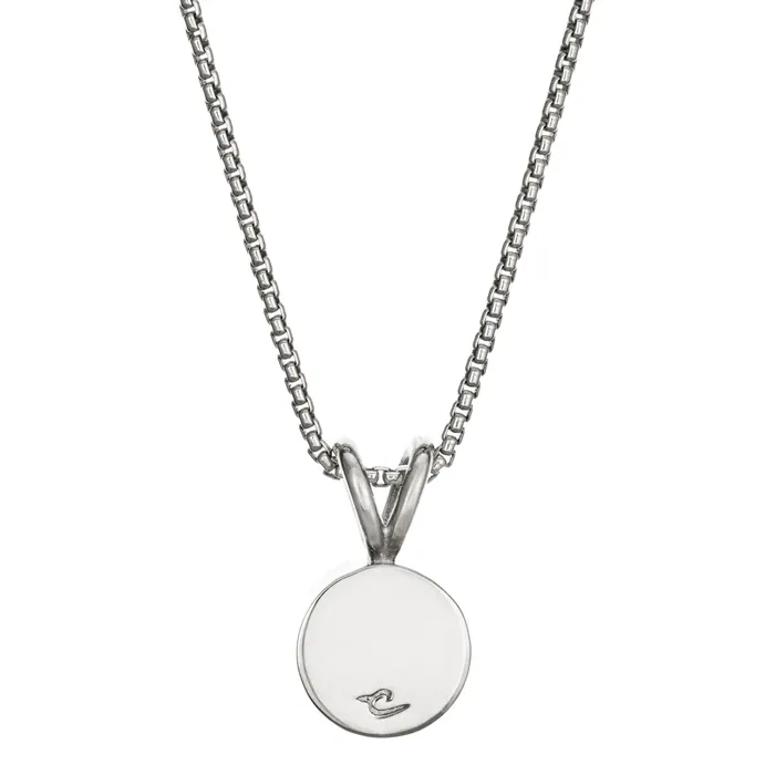closebymejewelry Necklaces RabbitEar Cremation Necklace in Sterling Silver