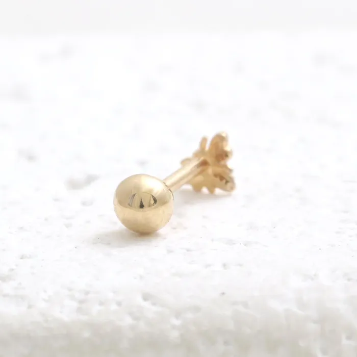 Earrings from J Shop Tiny Bee Ear Piercing
