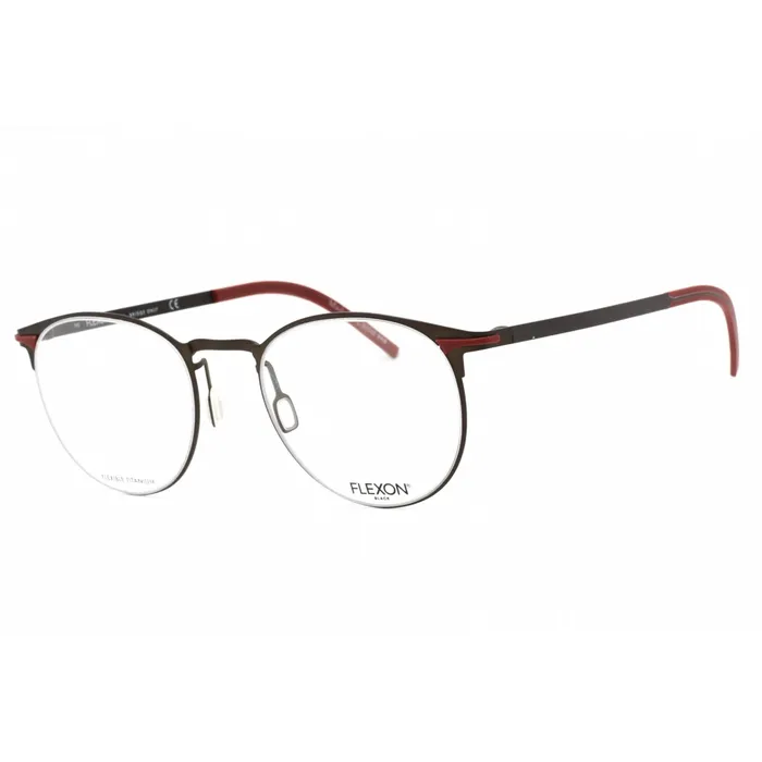 Flexon Rings Flexon Mens Eyeglasses Graphite Full Rim Round Frame Clear Lens FLEXON B2000 035 Flexon Rings Flexon Mens Eyeglasses Graphite Full Rim Round Frame Clear Lens FLEXON B2000 035