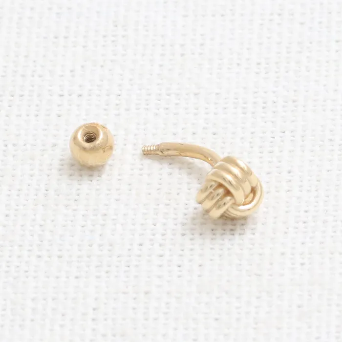 from J Shop Bracelets Knot Ball Rook Piercing