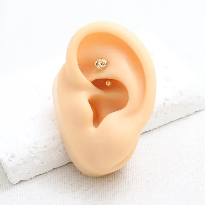 from J Shop Bracelets Knot Ball Rook Piercing