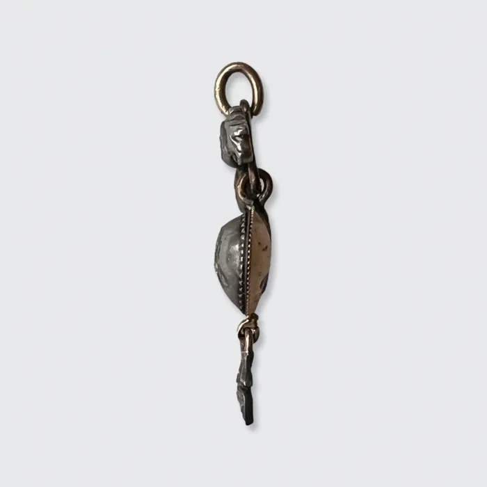 Georgian Crowned Heart Drop Pendant 21stfinds Necklaces Georgian Crowned Heart Drop Pendant 21stfinds Necklaces