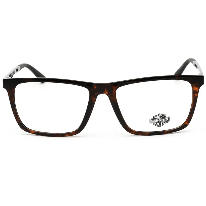Harley Davidson Mens Eyeglasses Clear Demo Lens Dark Havana Frame HD0920 052 Harley Davidson Rings